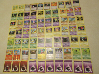 Pokémon TCG Classic Energy Holo Lot 70 2016 Pokemon 70 Cards Lot - Holo, Energy, Trainer, Basic, Stage 1