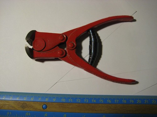 Vintage VBW Germany Nipping Pliers Cutting Nippers No. 500 for hard wires app 6" - Picture 9 of 9