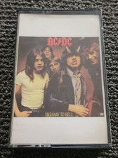 AC DC "HIGHWAY TO HELL" VINTAGE 1979 CASSETTE/ATLANTIC CS 19244/EXCELLENT COND.