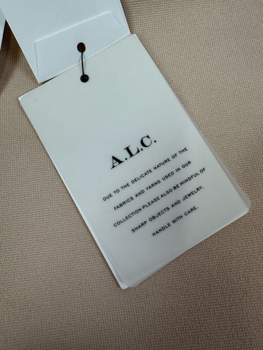 A.L.C. Bandage Beige Crop Top XS Shirt Neu mit Etikett - Bild 2 von 9