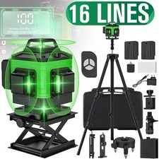 Livella Laser 4D 16/12 Linee linea verde Autolivellante 360° 