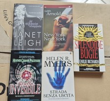 Lotto Stock 5 Libri Misti Per Mercatini Biblioteche Arredamento Romanzi Saggi