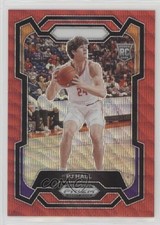 2024-25 Panini Prizm Draft Picks Red Wave Prizm PJ Hall #55 v1x