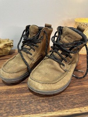 LEMS Boulder Boot Waterproof Weathered Umber Barefoot Women s 7 Men 5.5
