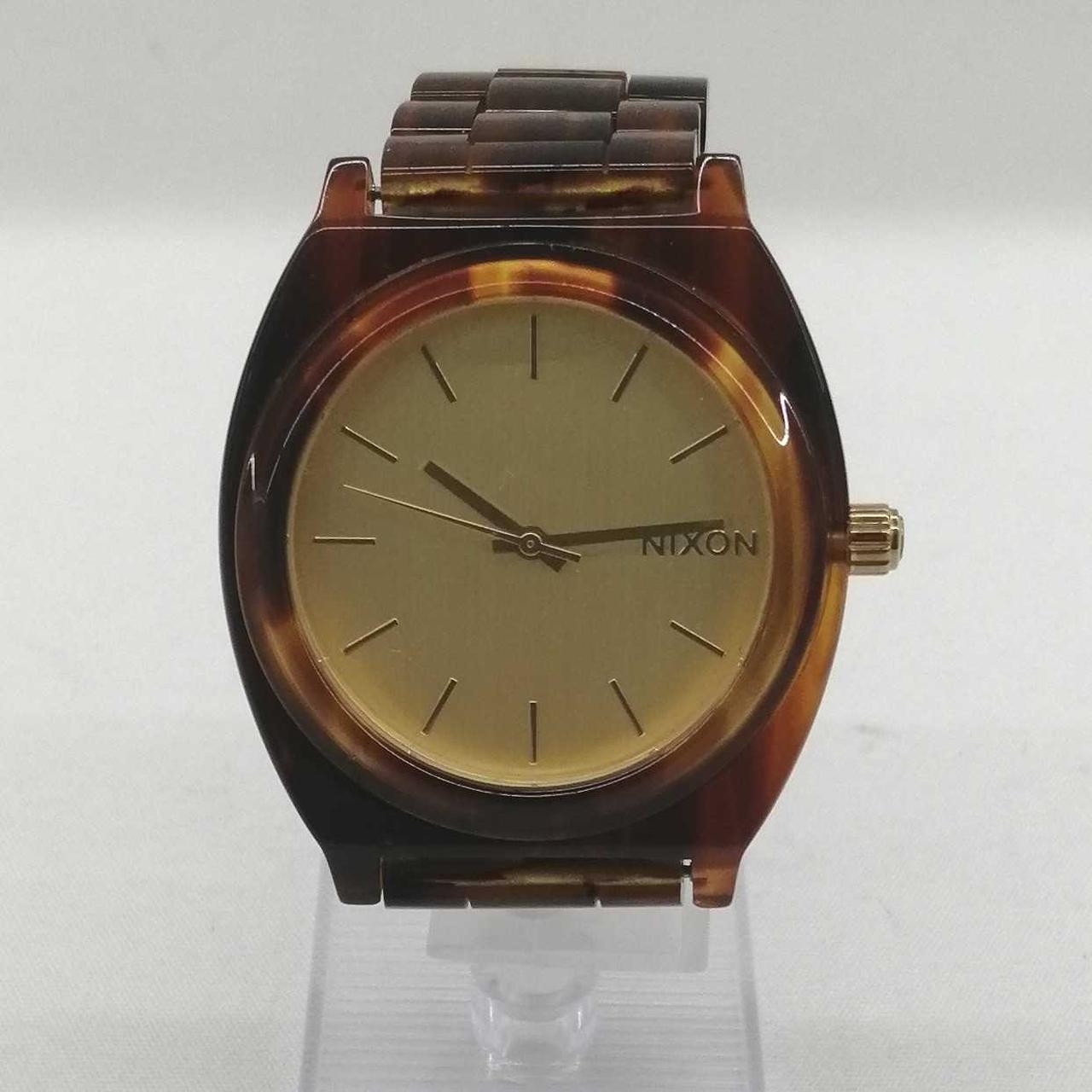 NIXON tortoiseshell pattern quartz - image 1
