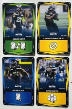 2024 UNO ELITE NFL Core Edition - 4 Card Lot -Seattle Seahawks
