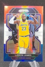 2021-22 Panini Prizm - LeBron James #91 Red White & Blue Prizm (B) 🏀 🔥 🏀🔥