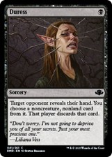 Foil - Duress - 81 - Dominaria Remastered - NM