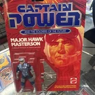 Vintage Captain Power MAJOR HAWK MASTERSON 1987 MATTEL Soldiers of the Future