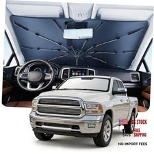 Umbrella Windshield Sun Shade for FOR  Dodge Ram 1500 2500 3500 2011-2026 