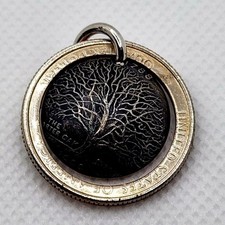 US QUARTER Coin Pendant