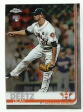 2019 Topps Chrome #79 Dean Deetz Houston Astros RC Baseball