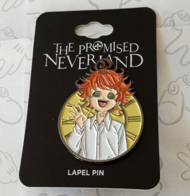 Emma Clock The Promised Neverland Enamel Pin Aniplex Bioworld
