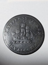 Nova Scotia - 1815 - One Half Penny Token - King George IV