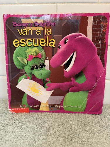 Barney y Baby Bop van a la escuela (Go To School) Scholastic Paperback 1997