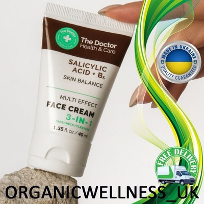 THE DOCTOR Skin Balance GESICHTSCREME 3-in-1 Salicylsäure + B 40 ml.