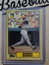 1987 Topps - Barry Bonds #320 Tiffany (RC)