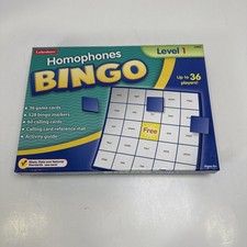 Lakeshore Homophones Bingo Level 1-Up To 36 Players- English ELA ELS JJ992