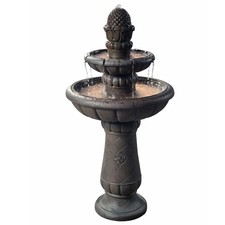 Teamson Home Outdoor Deluxe Pineapple 2-Tier ...