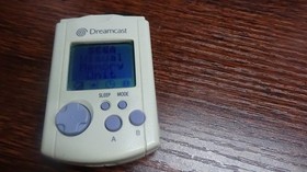 Sega Dreamcast VMU Visual Memory Unit HKT-7000 Memory lot of 2 tested, working