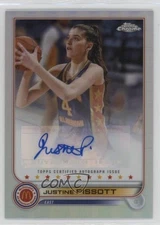 2022 Topps Chrome McDonald's All American Justine Pissott #CA-JPI Auto