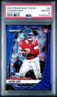 2025 PANINI PRIZM DRAFT PICKS BLUE WAVE #90 JAXSON DART ROOKIE RC 39/299 PSA 10