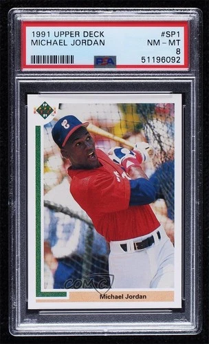 1991 Upper Deck Short Print Michael Jordan #SP1 PSA 8 HOF