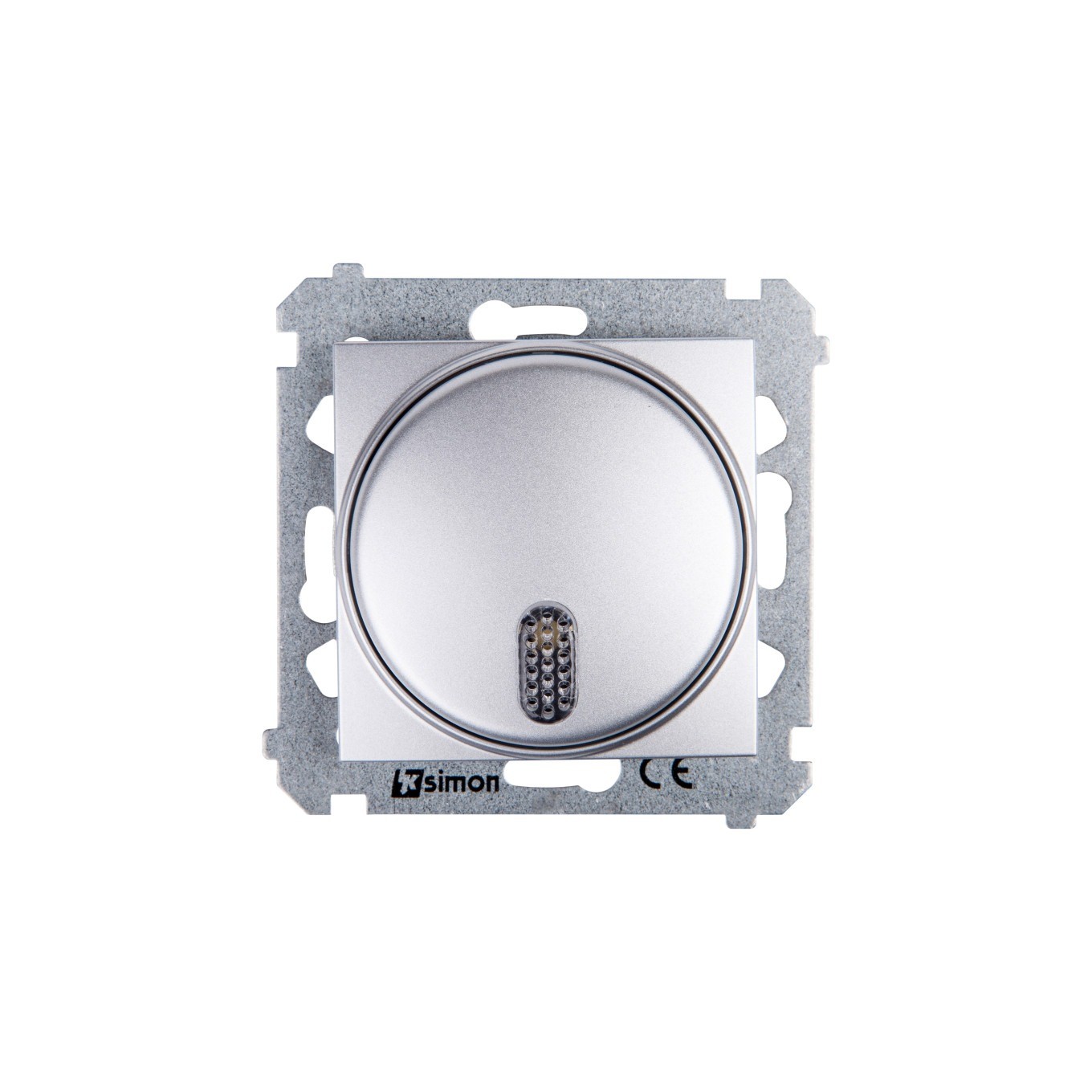 Simon 54 Electronic Bell 70dB IP20 Silver Matte DDS1.01/43