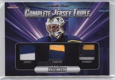 2022-23 President's Choice In the Crease 6/10 Ville Husso #CJT-14 y0t