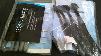 Scan-Mate Retractor Black / Gray 4 pack