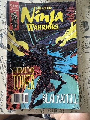 Tales of the Ninja Warriors #16  CFW Last Issue VHTF NEWSSTAND (B4) (2) Copies
