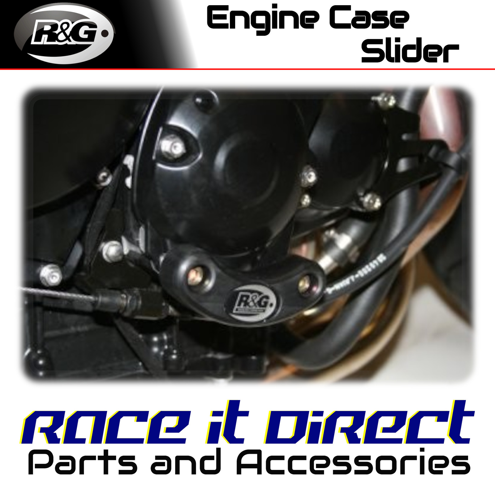 Engine Case Sliders for Triumph Street Triple 675 2007-2011 R&G