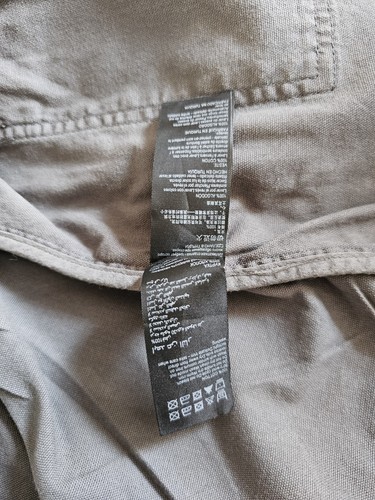 Mint Velvet Khaki Embellished Embroidered Medals Military Jacket Size 14 - Picture 11 of 13