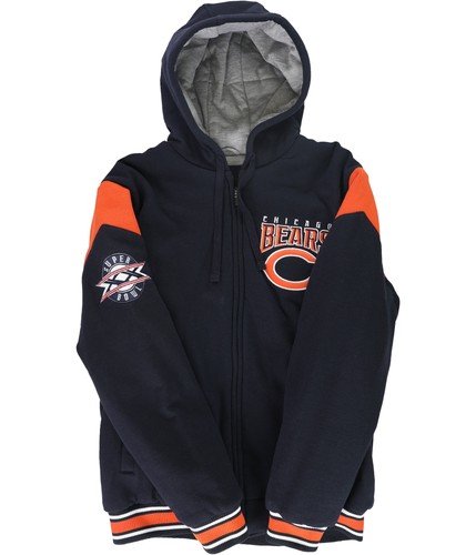 NFL Mens Bears Super Bowl XX Champions Hoodie Sweatshirt, Blue, Large - Picture 2 of 3
