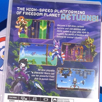 Freedom Planet 2 SWITCH US Limited Run Games [Multilingual/Action