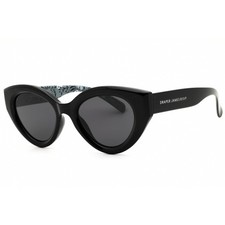 Draper James Women's Sunglasses Black Injected Propionate Cat Eye DJ9019 001