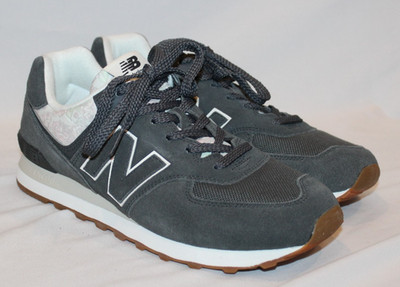 NEW BALANCE WOMEN'S PLANT CAFE 574 CLASSICS SNEAKERS GRAY NIB SZ 11.5