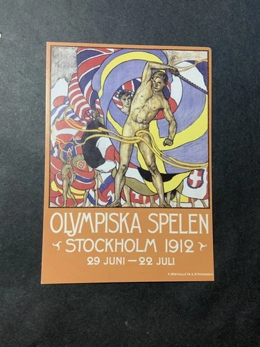 Sweden 1996 FDC ? 1st day day Postal Stationary Postcard 1912 Stockholm Olympics
