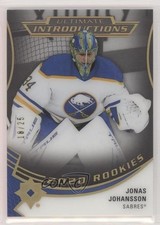 2020-21 Ultimate Collection Introductions Onyx Black 18/25 Jonas Johansson 0gn4