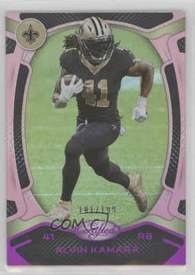 2021 Certified Mirror Pink 101/199 Alvin Kamara #84 e9p