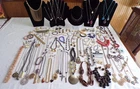 Huge Assortment Of  Vintage To Now Costume Jewelry Lot of 115 pcs