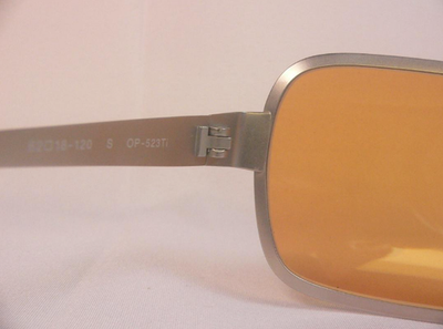 OLIVER PEOPLES Sunglasses OP-523Ti Fight Club Titanium Frame