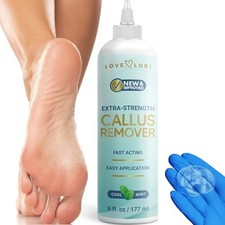 Love, Lori Callus Remover For Extra Strength Foot Callus Remover Gel -