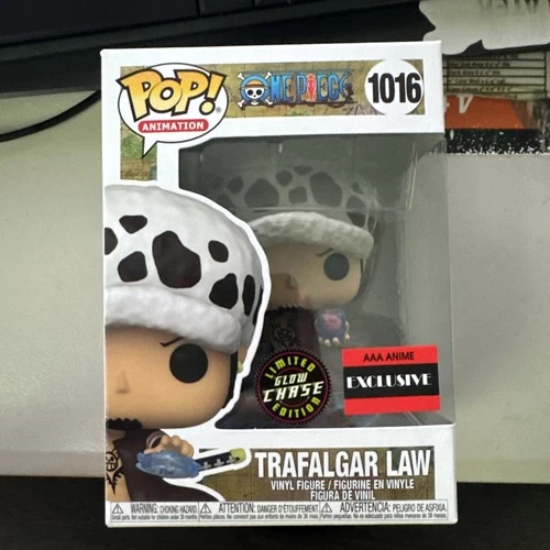 New ListingTRAFALGAR LAW Funko Pop! 2021 One Piece AAA Anime Glow Chase 1016 Vaulted NIB