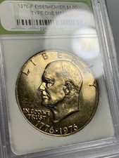 MS 69 Graded Eisenhower Dollars (1971-1978) for sale | eBay