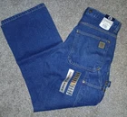 Vtg 1993 BIG BILL Double Knee Heavy Duty Logger Jeans! New Old Stock! 30"X 32"!