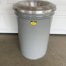 Justrite Cease Fire 30 Gallon Can Extinguishing Head Waste Safety Container