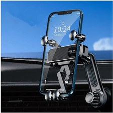 Phone Mount For Car Universal Gravity Air Vent with Hook Clip Car Phone Holder