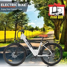 City E Bike For Adults 26" Electric Bicycle 750W Motor 25Mph Beach E-bike USA
