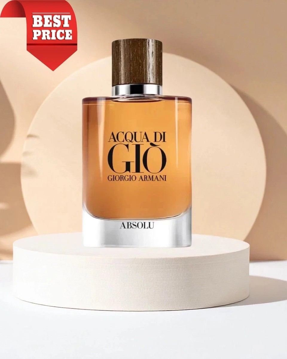 Giorgio Armani Acqua Di Gio Absolu 4.2 oz Men's Eau de